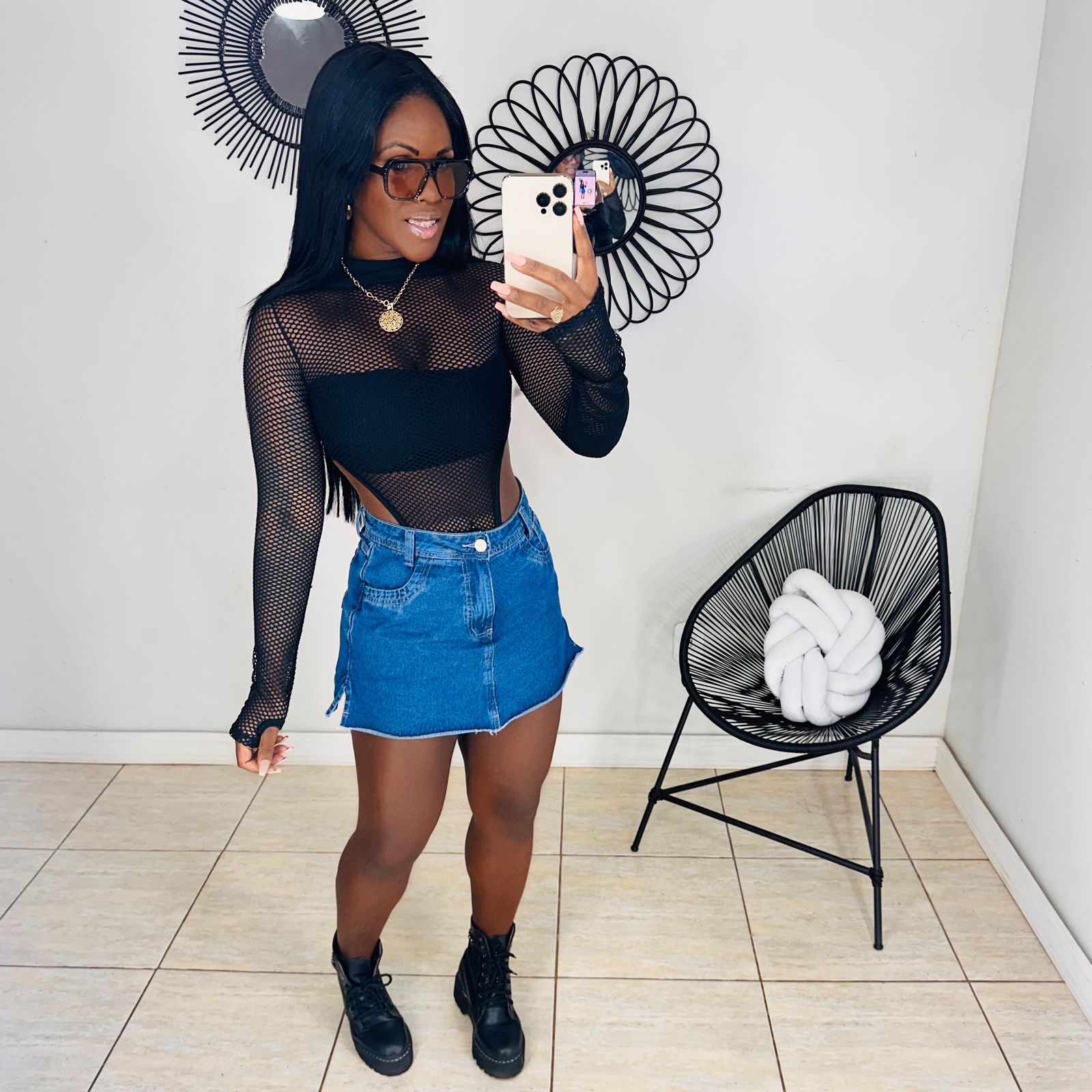 Short saia Ana Clara