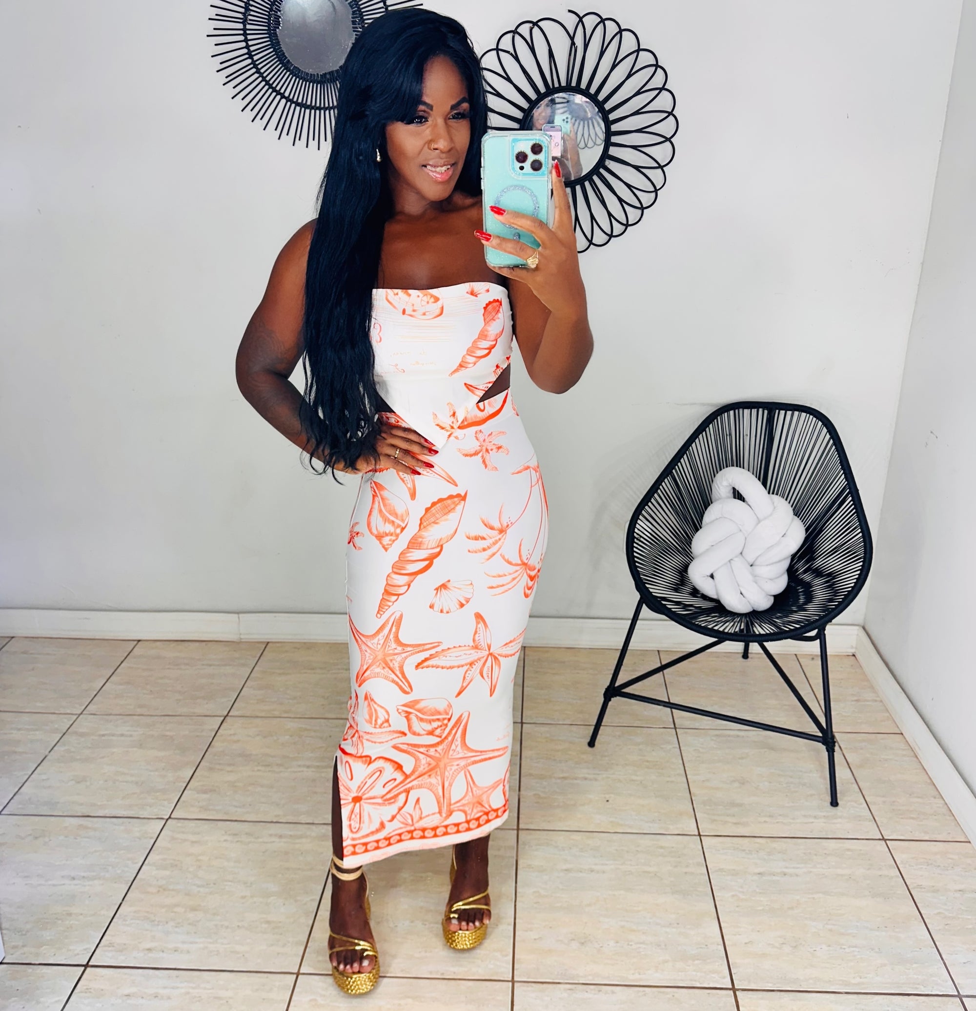 Conjunto Riviera Chic