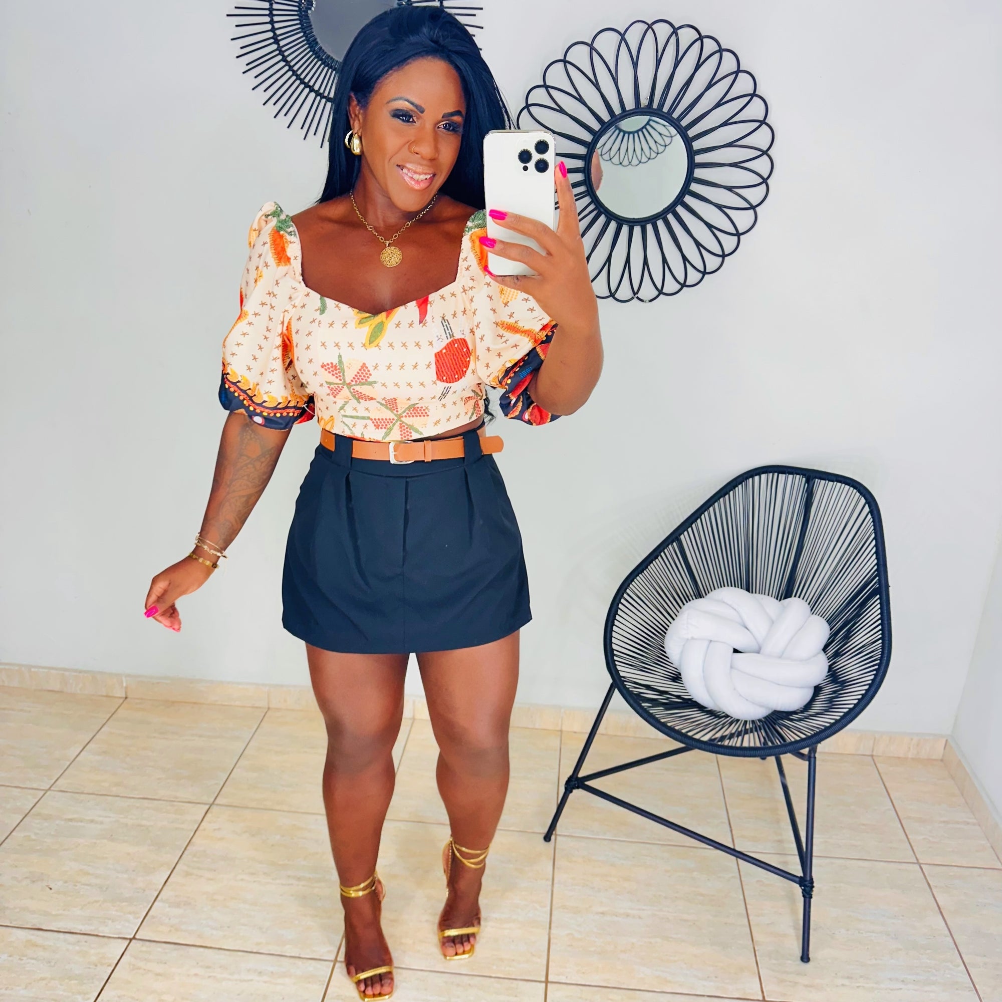 Short Saia Lua