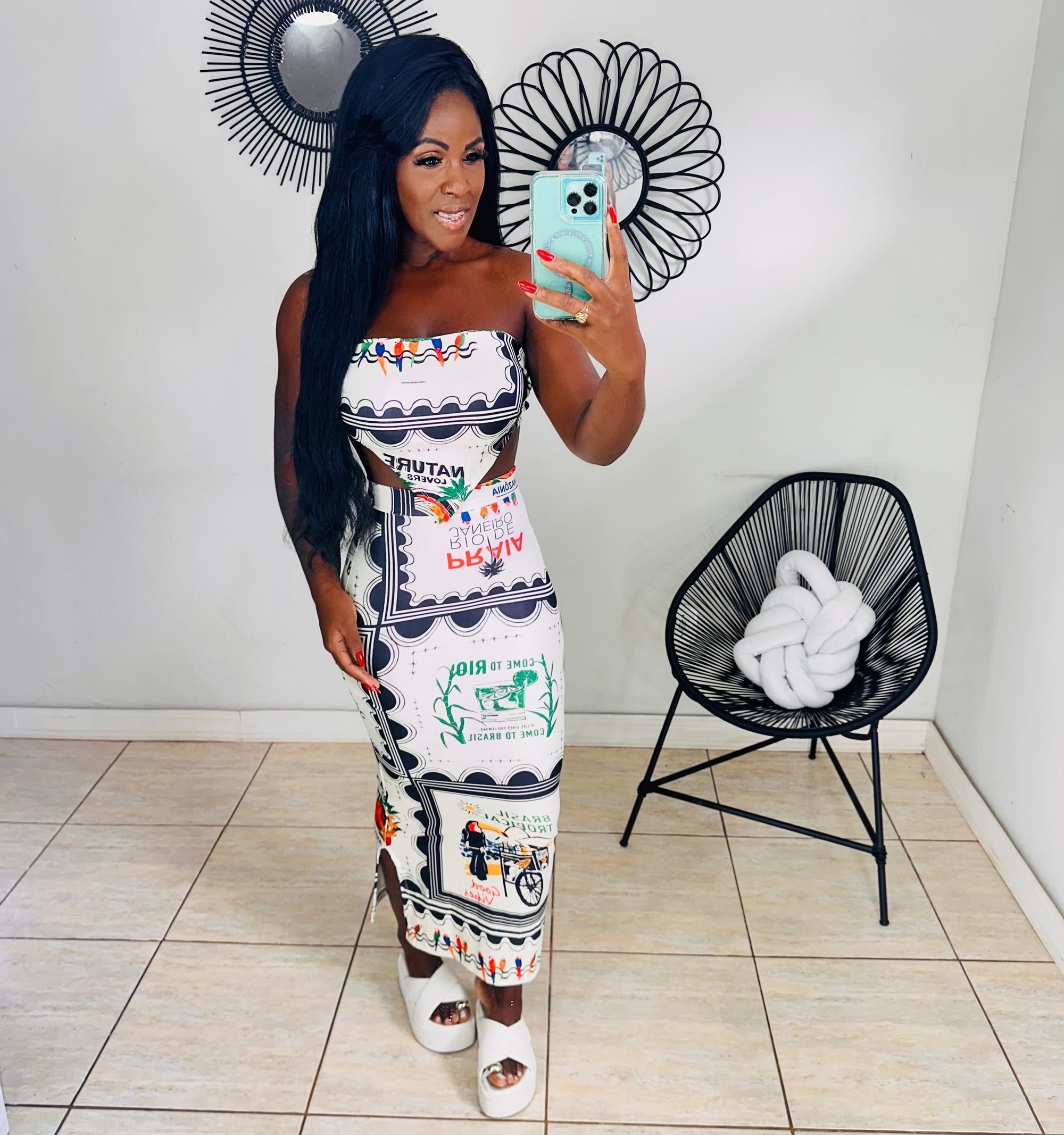 Conjunto Riviera Chic