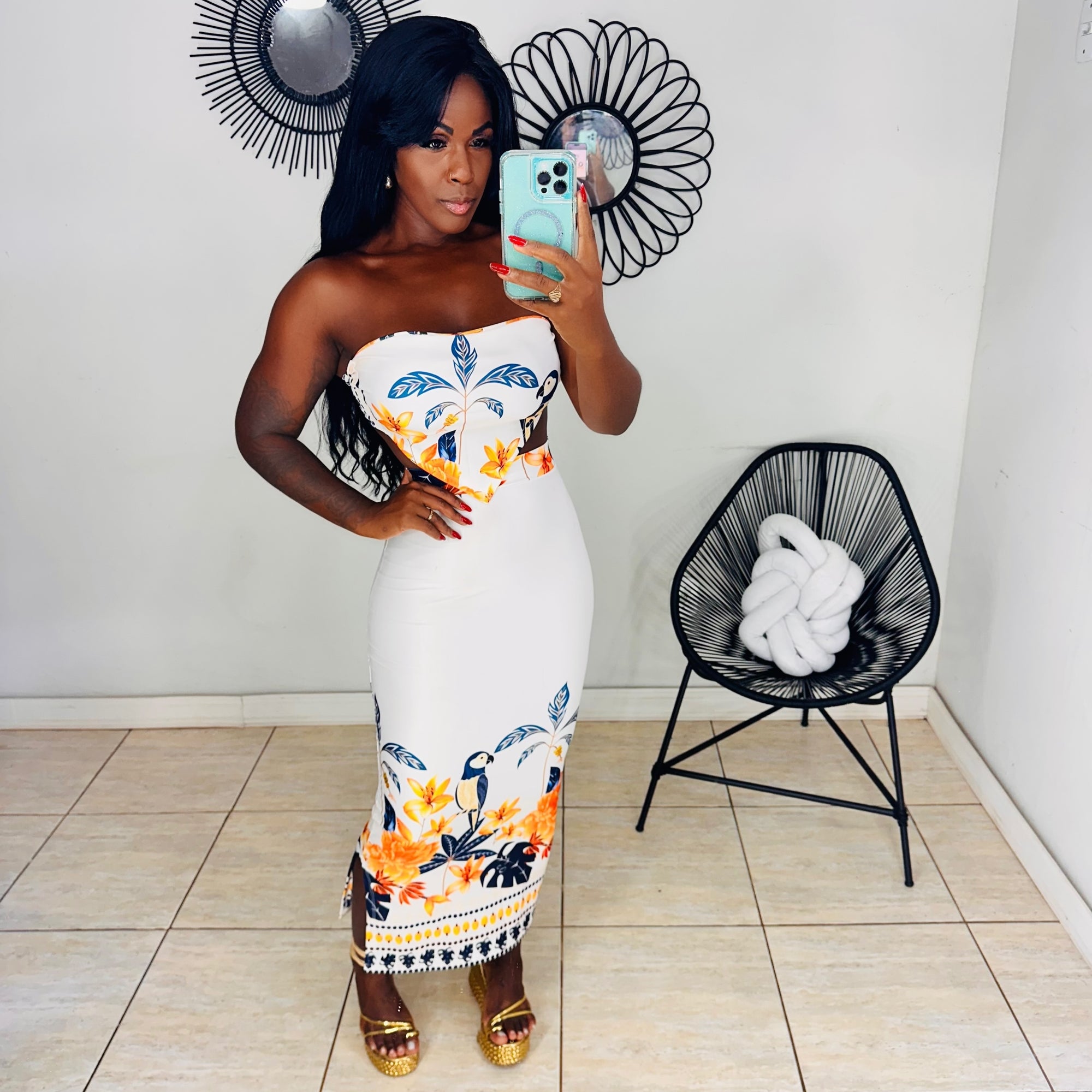 Conjunto Riviera Chic