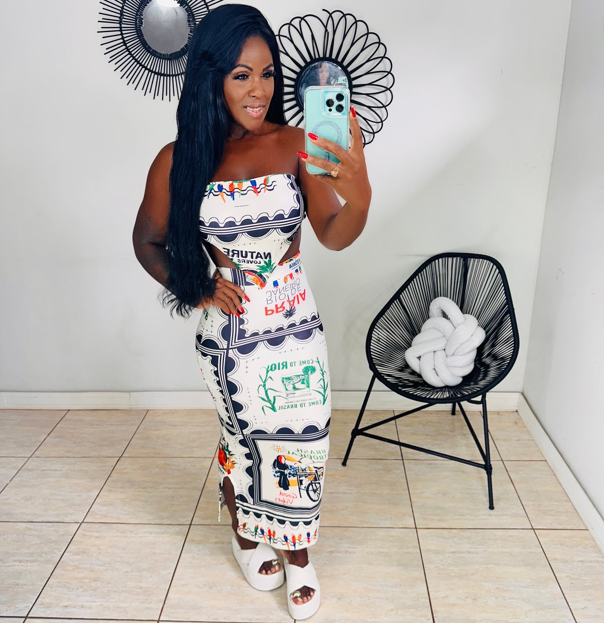 Conjunto Riviera Chic