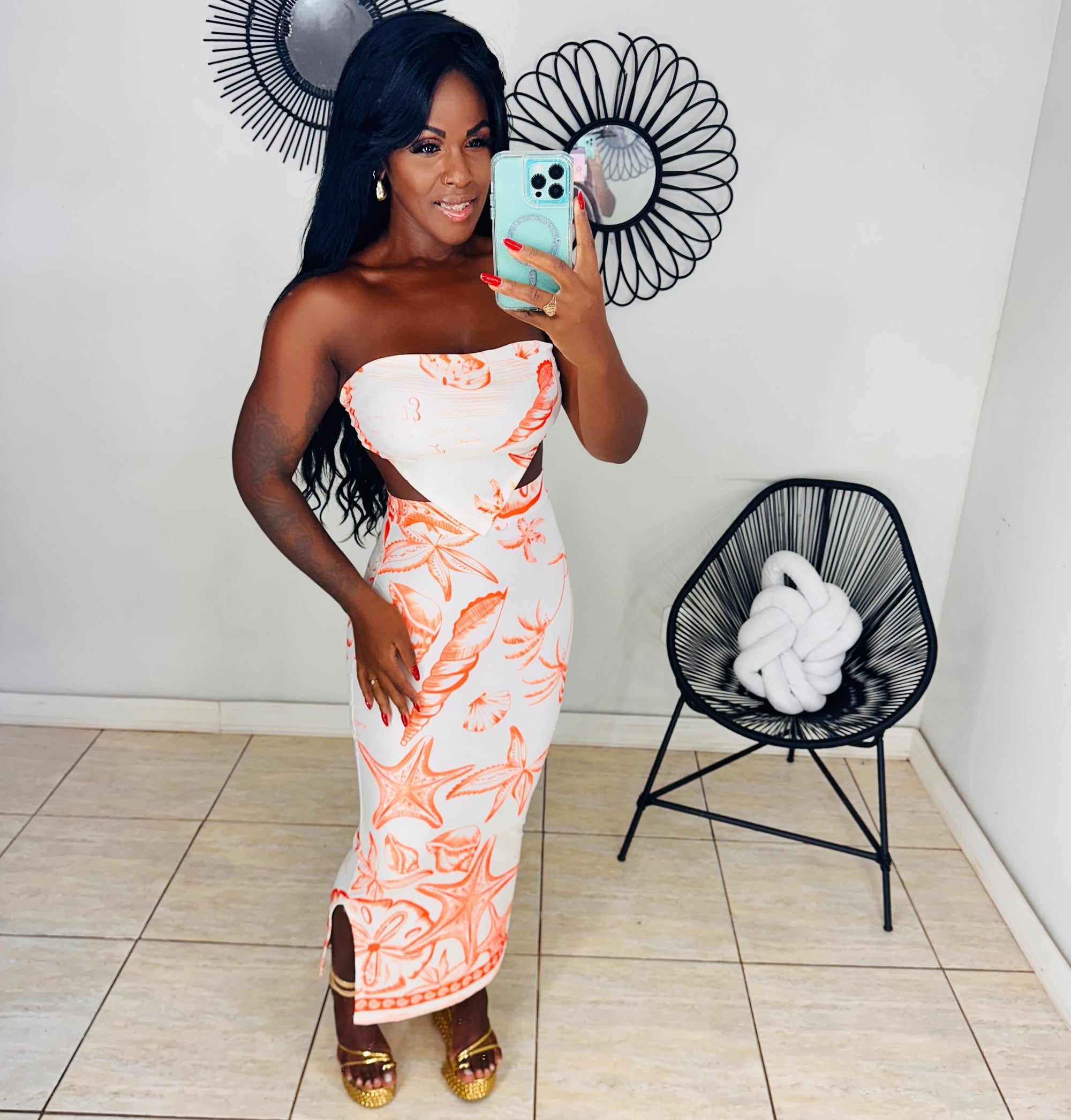 Conjunto Riviera Chic