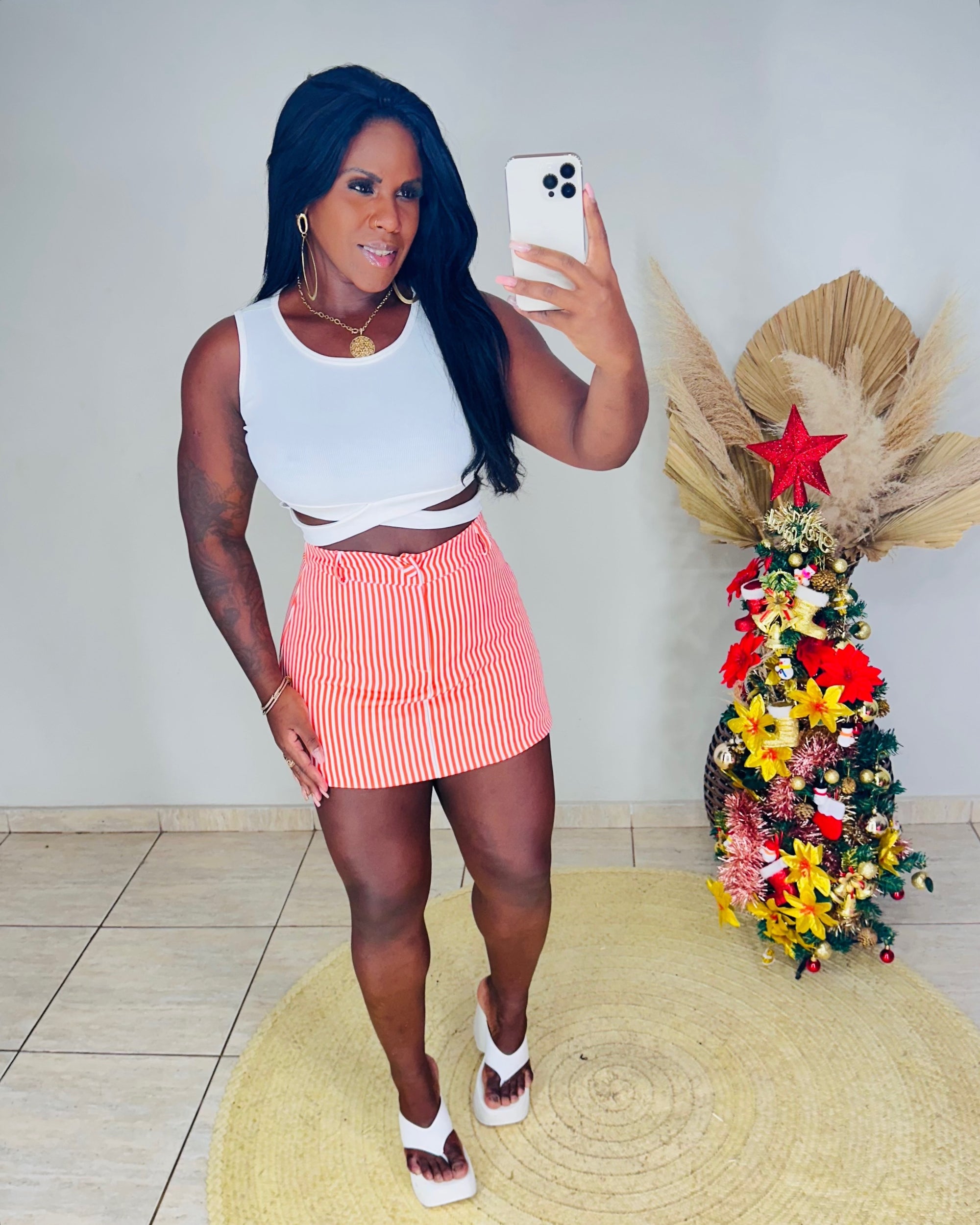 Short Saia Listra