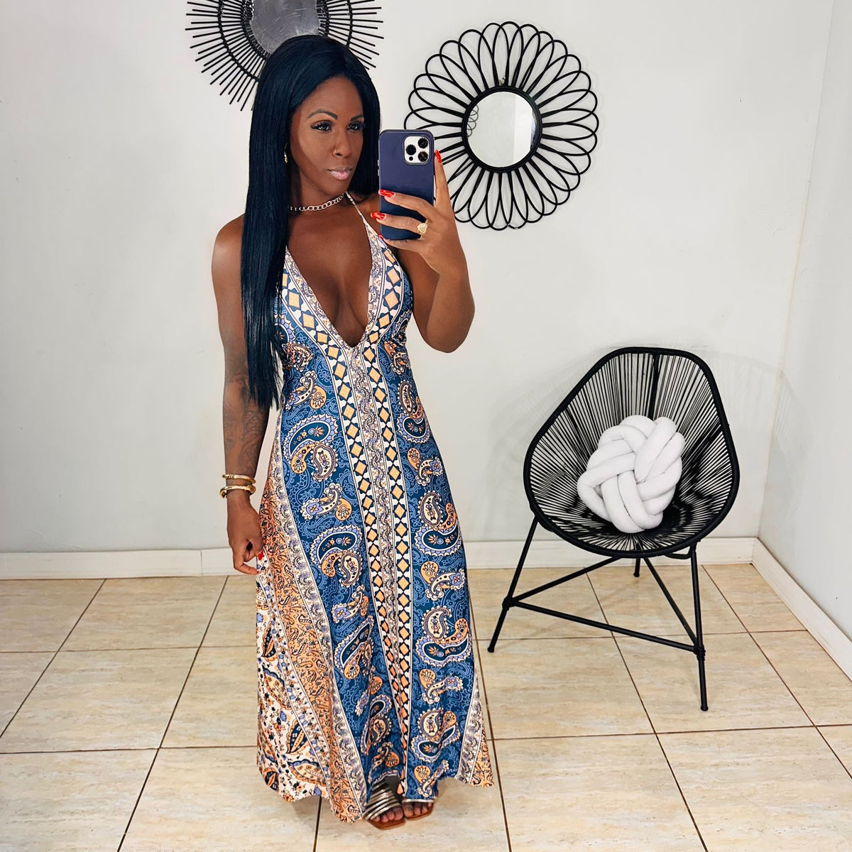 Vestido Enchieta
