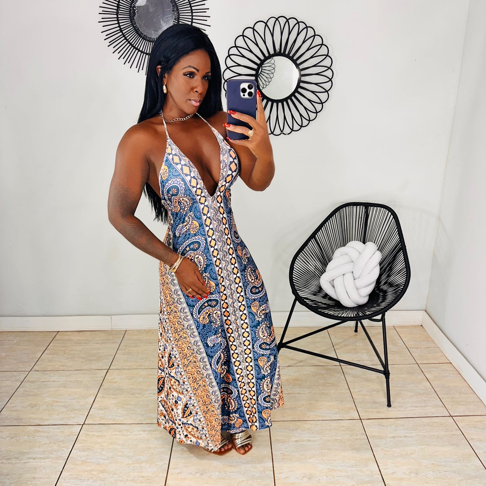 Vestido Enchieta