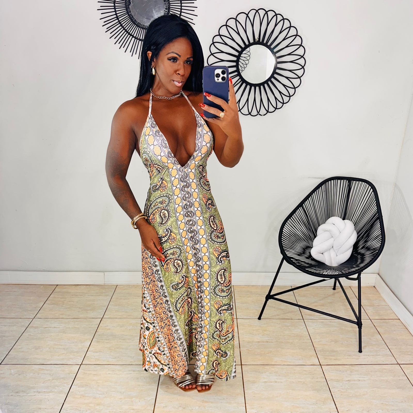 Vestido Enchieta