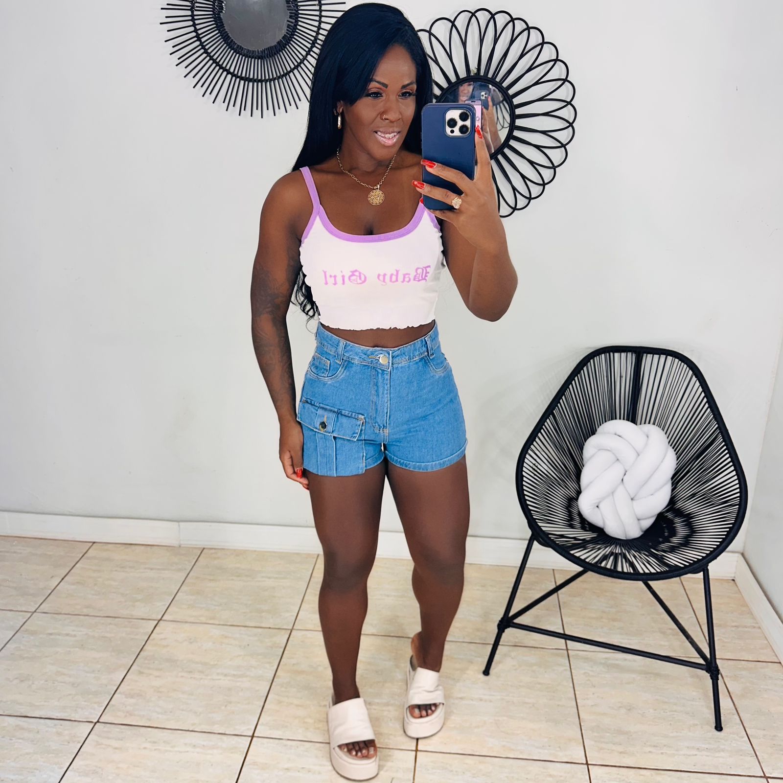 Cropped Baby Girl