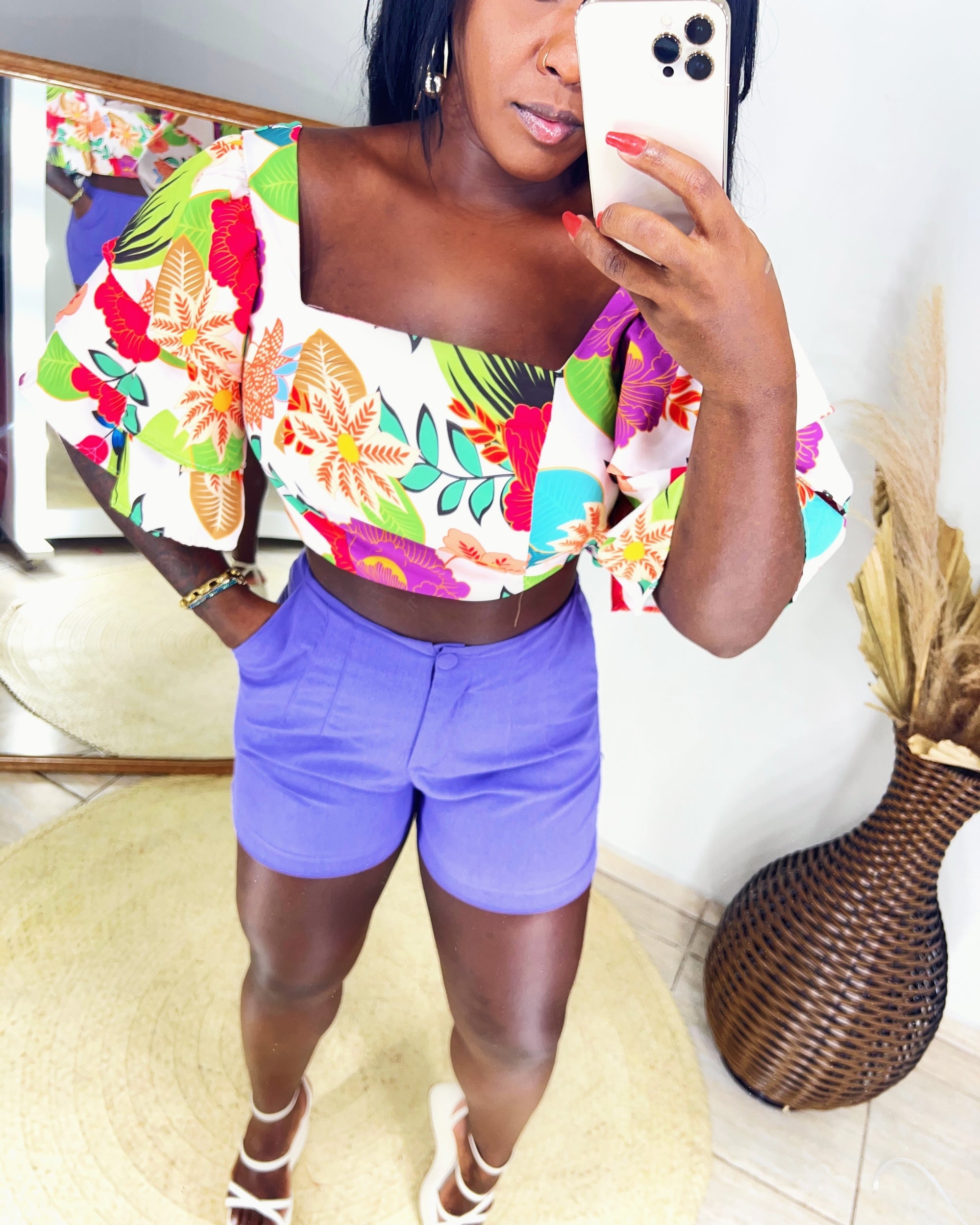 Short Alfaiataria Aline